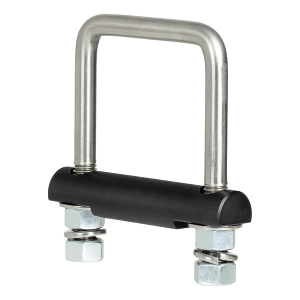 CURT Class 2 Ball Mount (1-1/4" Shank, 3,500 lbs, 3-1/4" Drop, 9-3/8" Long) Trailer Hitch Ball Mount with Anti-Rattle Hitch Clamp for 2" Receiver