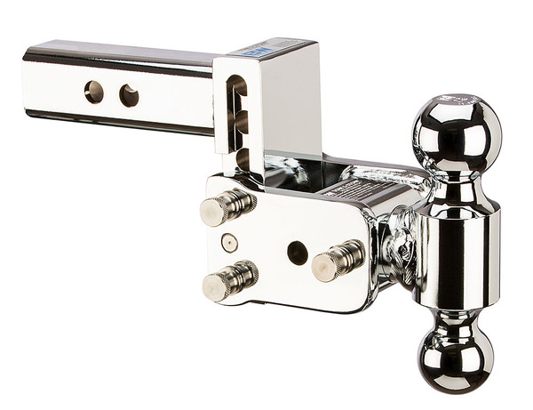 B&W 10K 3" Drop 3.5" Rise (2-5/16", 2" Balls) Adjustable Ball Mount Hitch For 2" Recievers  TS10033C - B&W Trailer Hitches