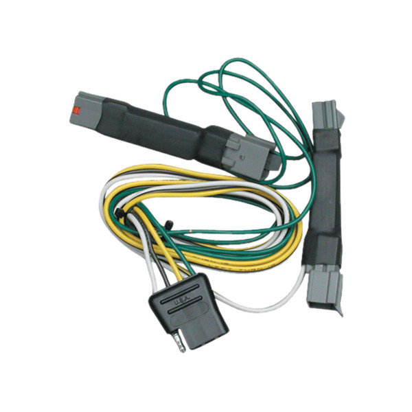 1994-1998 Ford Mustang Draw-tite Class 1 Trailer Hitch, 1-1/4 Inch Square Receiver Bundle w/ Plug-n-Play T-One Wiring Harness