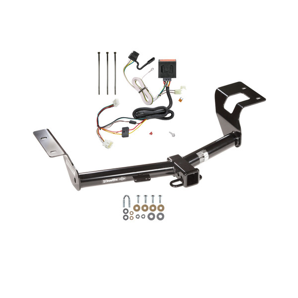 2012-2016 Honda CR-V Draw-tite Class 3 Trailer Hitch, 2 Inch Square Receiver Bundle w/ Plug-n-Play T-One Wiring Harness - Draw-tite