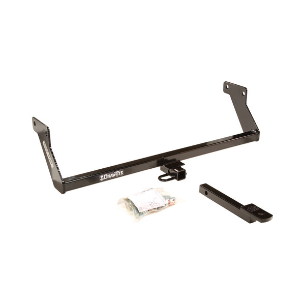 2008-2012 Dodge Caliber Except SRT-4 Draw-tite Class 1 Trailer Hitch, 1-1/4 Inch Square Receiver Bundle w/ Plug-n-Play T-One Wiring Harness