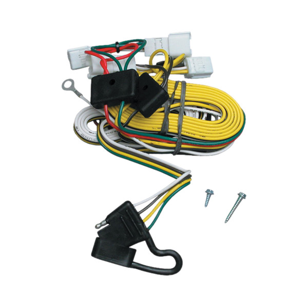 1997-2001 Toyota Camry Sedan Draw-tite Class 2 Trailer Hitch, 1-1/4 Inch Square Receiver Bundle w/ Plug-n-Play T-One Wiring Harness