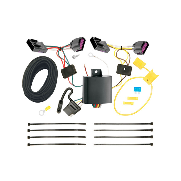 2013-2016 Buick Encore Draw-tite Class 3 Trailer Hitch, 2 Inch Square Receiver Bundle w/ Plug-n-Play T-One Wiring Harness
