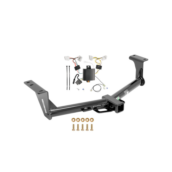 2015-2024 Nissan Murano Draw-Tite Class 3 Trailer Hitch, 2 Inch Square Receiver Bundle w/ Plug-n-Play T-One Wiring Harness - Draw-tite