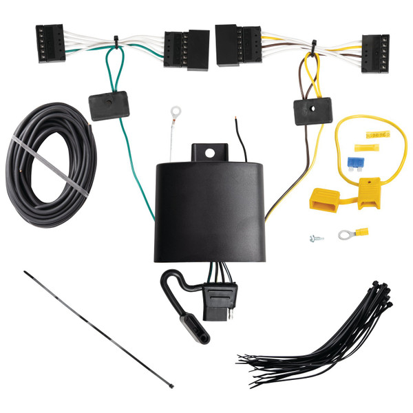 2022-2024 BMW X3 Draw-Tite Class 3 Trailer Hitch, 2 Inch Square Receiver Bundle w/ Plug-n-Play T-One Wiring Harness
