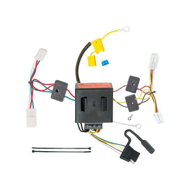 2011-2014 Dodge Charger Draw-tite Class 3 Trailer Hitch, 2 Inch Square Receiver Bundle w/ Plug-n-Play T-One Wiring Harness