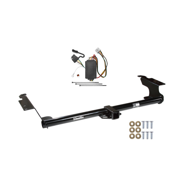 2005-2010 Honda Odyssey Draw-tite Class 3 Trailer Hitch, 2 Inch Square Receiver Bundle w/ Plug-n-Play T-One Wiring Harness - Draw-tite