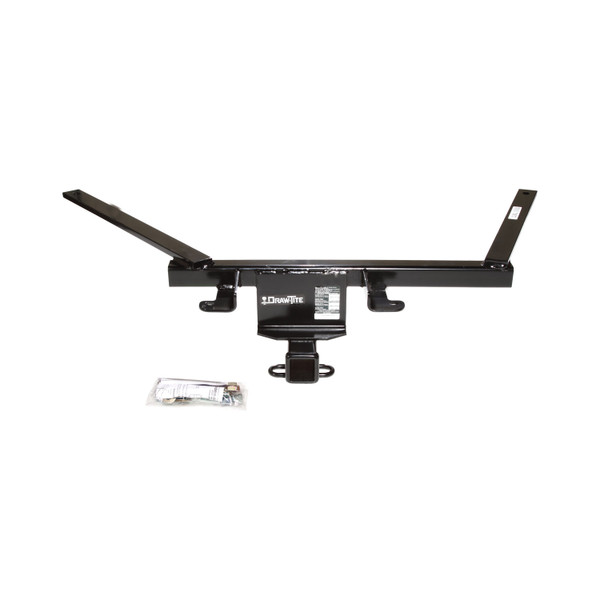 2010-2019 Ford Taurus Sedan Draw-tite Class 3 Trailer Hitch, 2 Inch Square Receiver Bundle w/ Plug-n-Play T-One Wiring Harness