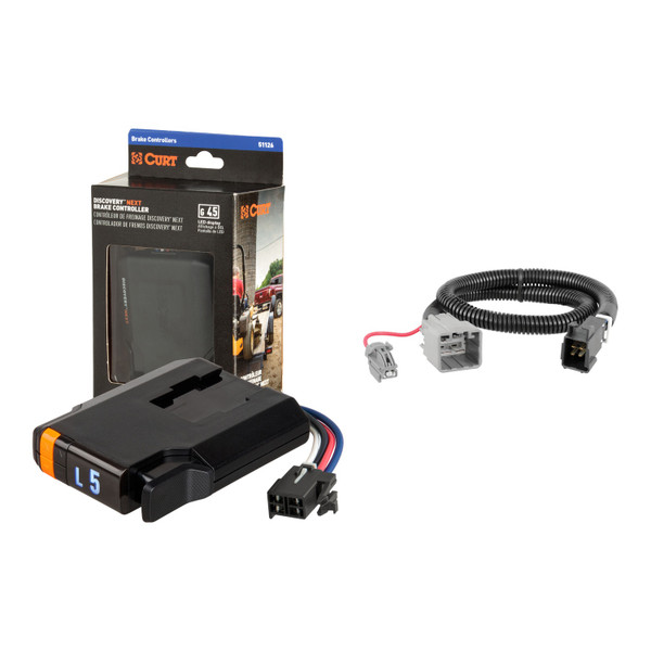 2013-2014 RAM 3500  CURT Discovery NEXT Time-Delay Trailer Brake Controller for 1-4 Axles #51126 - CURT