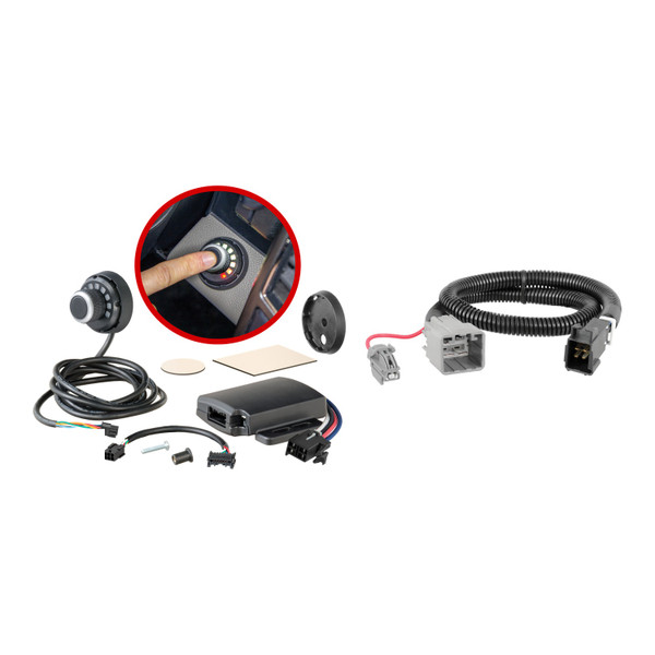 2013-2014 RAM 2500  CURT Venturer NEXT Time-Delay Trailer Brake Controller for 1-3 Axles #51116 - CURT