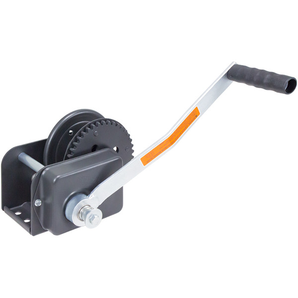 Dutton-Lainson 1,200 lb., B1202B Brake Winch, Black, 2-1/2 in. Reel Hub - Dutton-Lainson