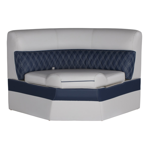 Lippert Sunset Collection 36" Radius Corner Pontoon Seat #2024021322 - Lippert