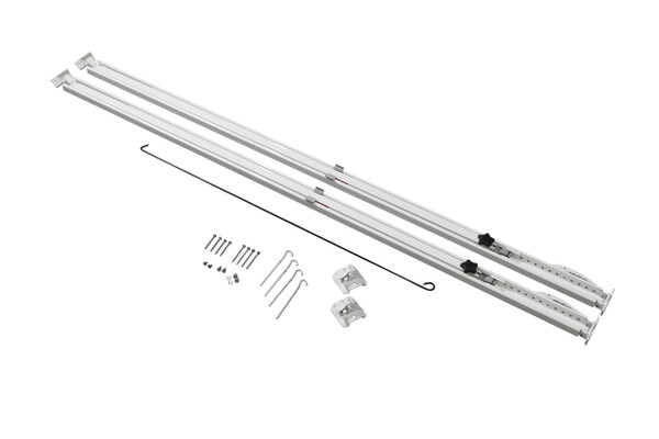 Solera® 1000XL Series RV Awning Arms & Hardware Kit - 81"-96" White #V000334718 - Solera