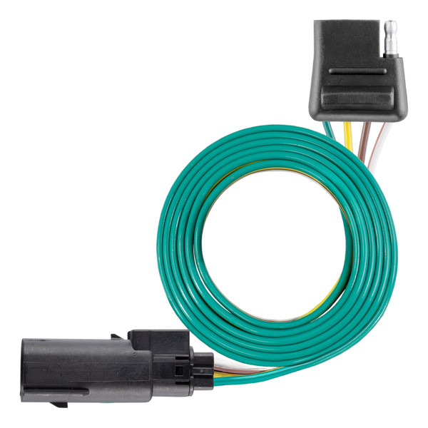 CURT 56558 Vehicle-Side Custom 4-Pin Trailer Wiring Harness, Fits Select Escape, Tribute, Mariner - CURT