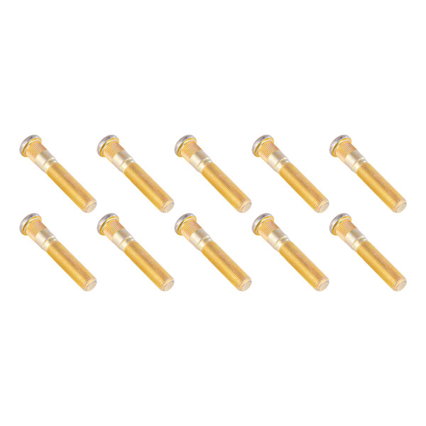 Lippert Trailer Axle Wheel Stud - 0.689" Knurl, 5/8"-18 Thread Size, 3-7/16" Shoulder Length (10-Pack) #2025027411 - Lippert