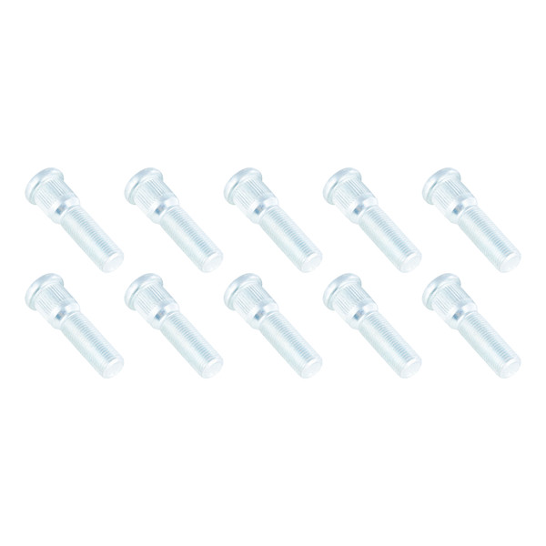 Lippert Trailer Axle Wheel Stud - 0.617" Knurl, 1/2"-20 Thread Size, 2" Shoulder Length (10-Pack) #2025027413 - Lippert