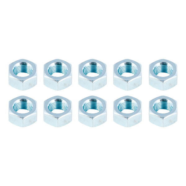Lippert 2025027772 Trailer Brake Hex Mounting Nut, 7/16"-20 Thread Size, 10 Pack - Lippert