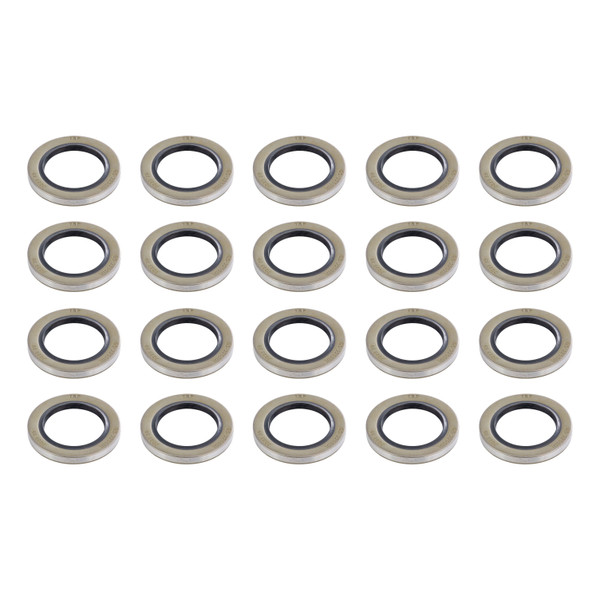 Lippert Double Lip Grease Seal - 5,200-8,000-lb. Axles, 2.25" Spindle Shaft Diameter, 3.371" Hub Bore Diameter (20-Pack) - 2025047572 - Lippert