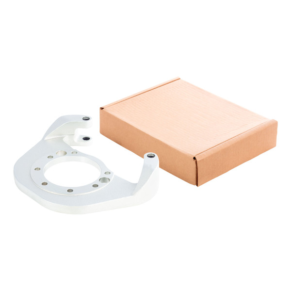 CURT Disc Brake Caliper Bracket 2025013503 for 10,000-16,000-lb Axles, 7-Bolt Pattern, Rust Resistant - Lippert