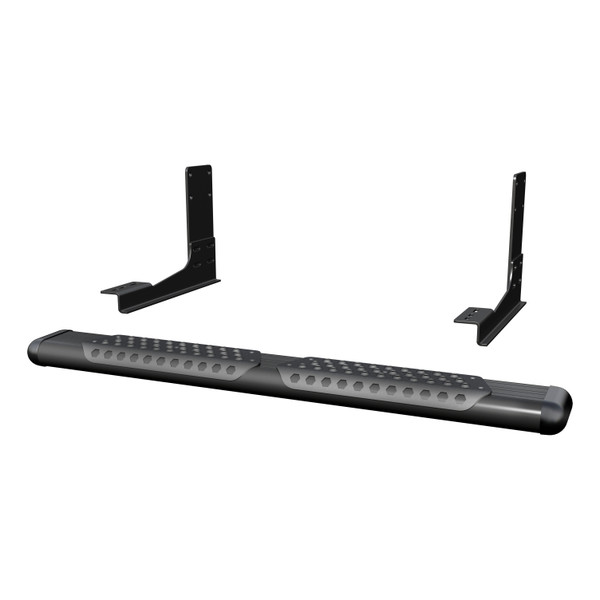LUVERNE 584254-570749 O-Mega II 54-Inch Black Aluminum Rear Step, Compatible with Select Dodge, Freightliner, Mercedes-Benz Sprinter 2500, 3500 - Luverne