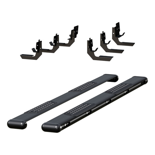 LUVERNE 585005-571523 Aluminator Nerf-Bar Running Board Set with 5 Light Mounting Holes - Luverne