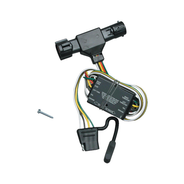 1998-2001 Mazda B4000 Draw-tite Class 3 Trailer Hitch, 2 Inch Square Receiver Bundle w/ Plug-n-Play T-One Wiring Harness