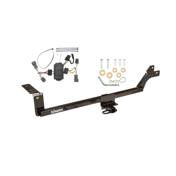 2011-2012 KIA Rondo (Canada Only) Draw-tite Class 1 Trailer Hitch, 1-1/4 Inch Square Receiver Bundle w/ Plug-n-Play T-One Wiring Harness - Draw-tite