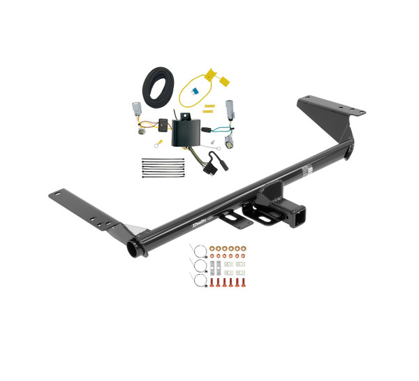 2020-2024 Chrysler Voyager Draw-Tite Class 3 Trailer Hitch, 2 Inch Square Receiver Bundle w/ Plug-n-Play T-One Wiring Harness - Draw-tite