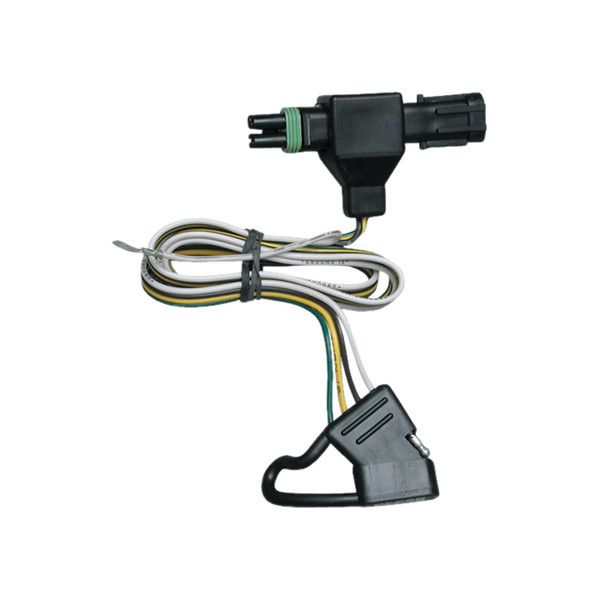 1985-1986 GMC K1500 Draw-tite Class 3 Trailer Hitch, 2 Inch Square Receiver Bundle w/ Plug-n-Play T-One Wiring Harness
