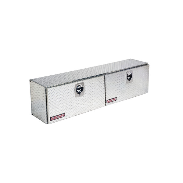 WEATHER GUARD 372-0-02 Hi-Side Truck Tool Box, 8.9 Cu Ft, 72.25" x 13.25" x 16", Aluminum Diamond Plate - Weather Guard