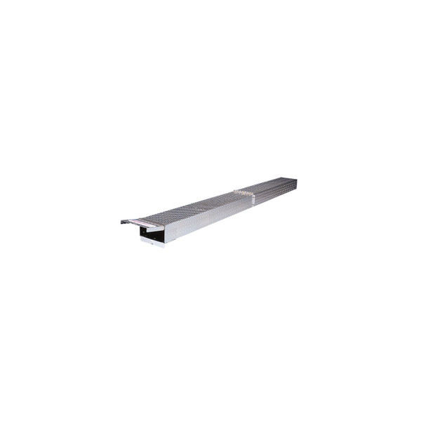 Weather Guard 238 Conduit Carrier Extension, 6"x6"x11", Aluminum Diamond Plate, Roof Rack Mount, 10ft Conduit Storage - Weather Guard