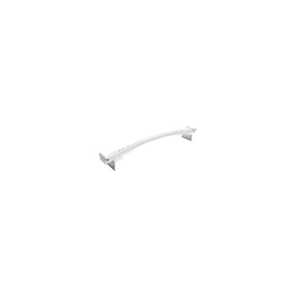 Weather Guard 233-3-01 70" x 8" x 6" Quick Clamp Rack Cross Member, White Aluminum Gutter Mount Van Storage - Weather Guard