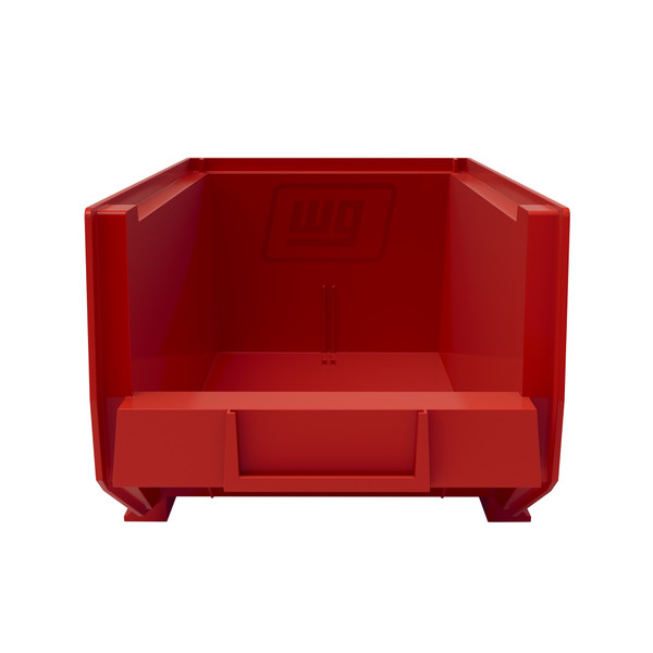 Weather Guard 9856-7-02 Red Plastic Bin Set, 6.0 x 8.198 x 13.213, Van Storage System, 3-Bin Organizer - Weather Guard