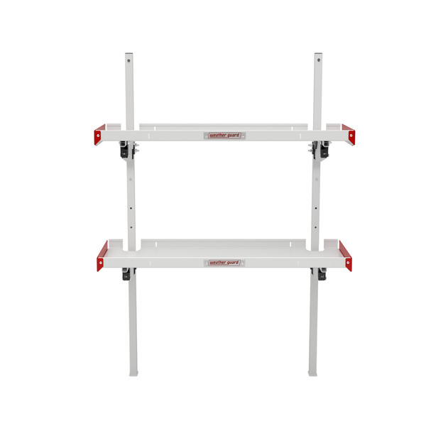 WEATHER GUARD 48" Folding Shelf 9548-3-01, Van Storage System, Heavy-Duty Steel Construction - Weather Guard