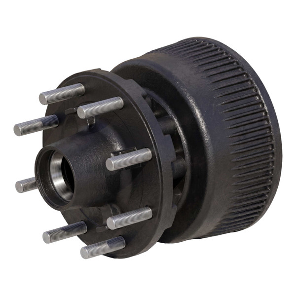 Lippert Threaded Brake Hub - 16,000-lb. 8 on 275 mm, 17-1/2" Wheels, M22 Studs, Oil 353325 - Lippert
