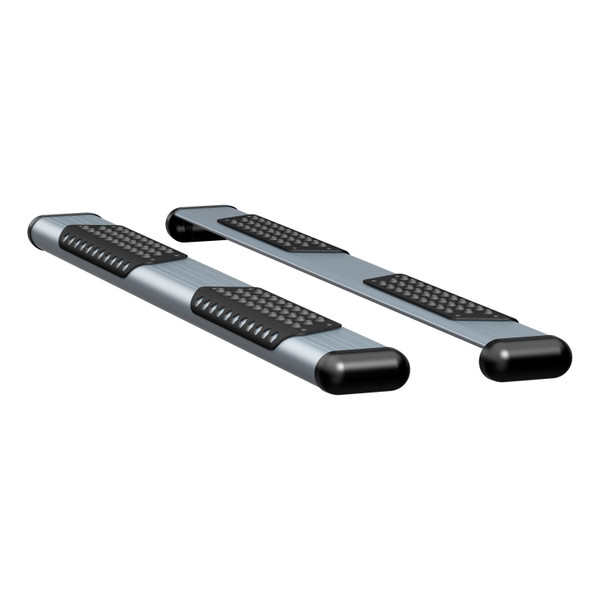 LUVERNE O-Mega II 6" x 60" Silver Aluminum Side Steps (No Brackets) 583060 - Luverne