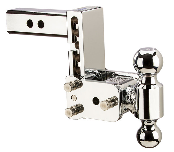 B&W 10K 5" Drop 5.5" Rise (2-5/16", 2" Balls) Adjustable Ball Mount Hitch For 2" Recievers  TS10037C - B&W Trailer Hitches