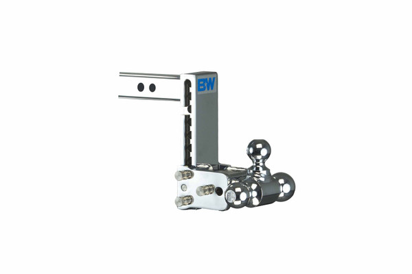 B&W 10K 7" Drop 7.5" Rise ( 1-7/8" , 2-5/16" Balls) Adjustable Ball Mount Hitch For 2" Recievers  TS10049C - B&W Trailer Hitches
