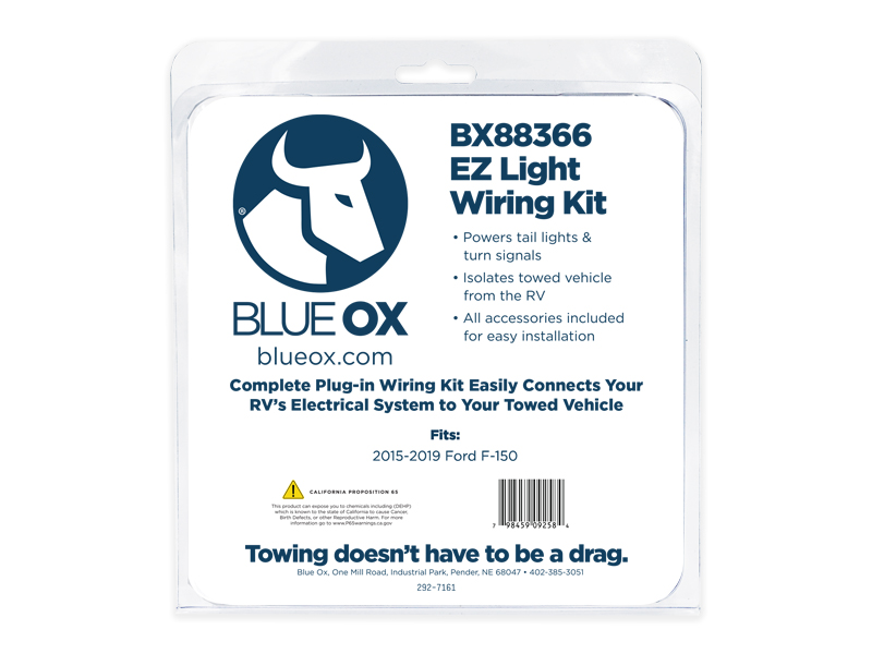 BlueOx EZ Light Wiring Harness Kit For Select FORD F150 BX88366 thumbnail 1