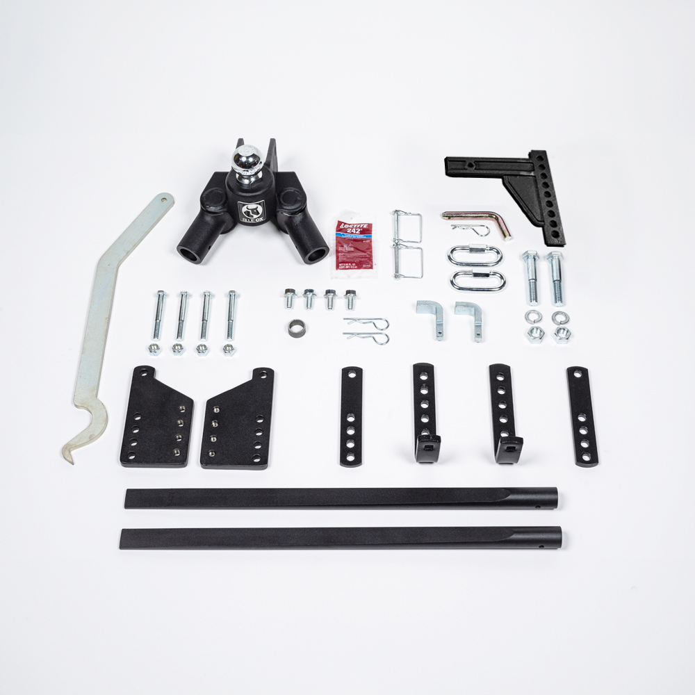 BlueOx 13k, 1k lb TW, TrackPro Weight Distribution Hitch, 2" Recievers 9-hole shank BXW1051 thumbnail 1