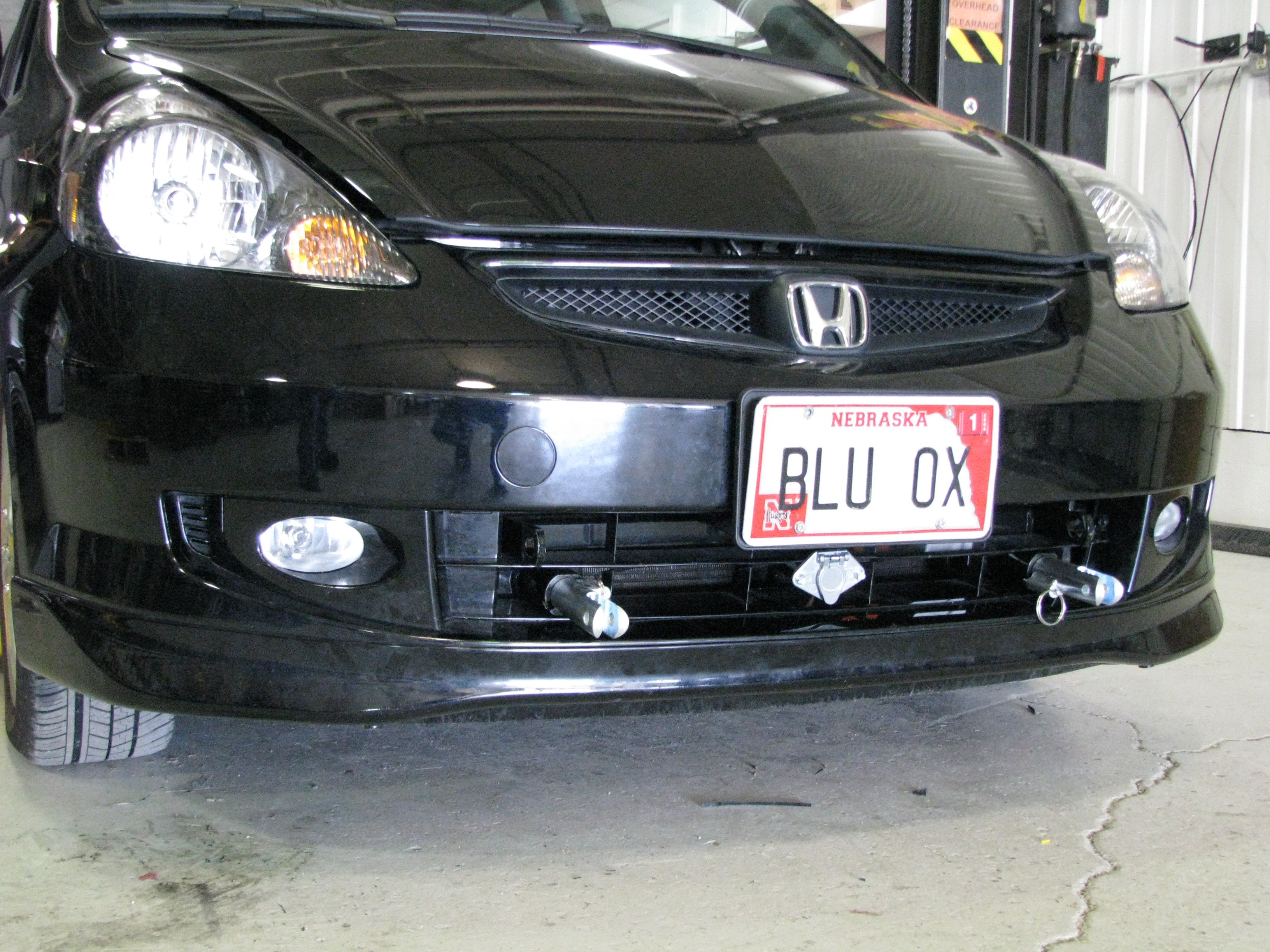 BlueOx Tow Bar Base Plate, Front Mount, RV Flat Towing for Select, HONDA FIT thumbnail 1