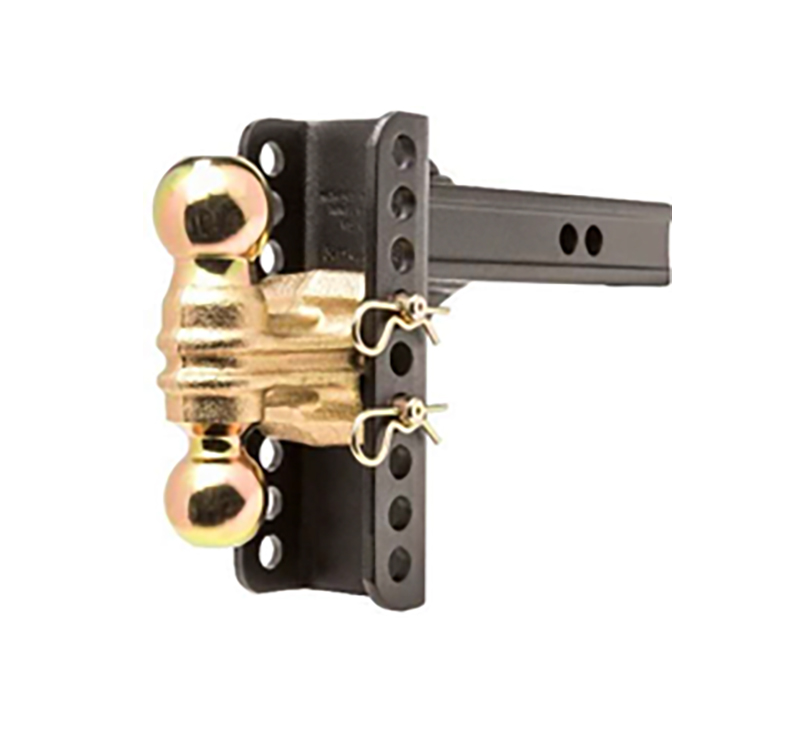 BlueOx Adj. Ball Mount, 2" Rcvr, 6" Drop/Rise, 2" & 2-5/16" Ball, 14K BXH14161 thumbnail 0