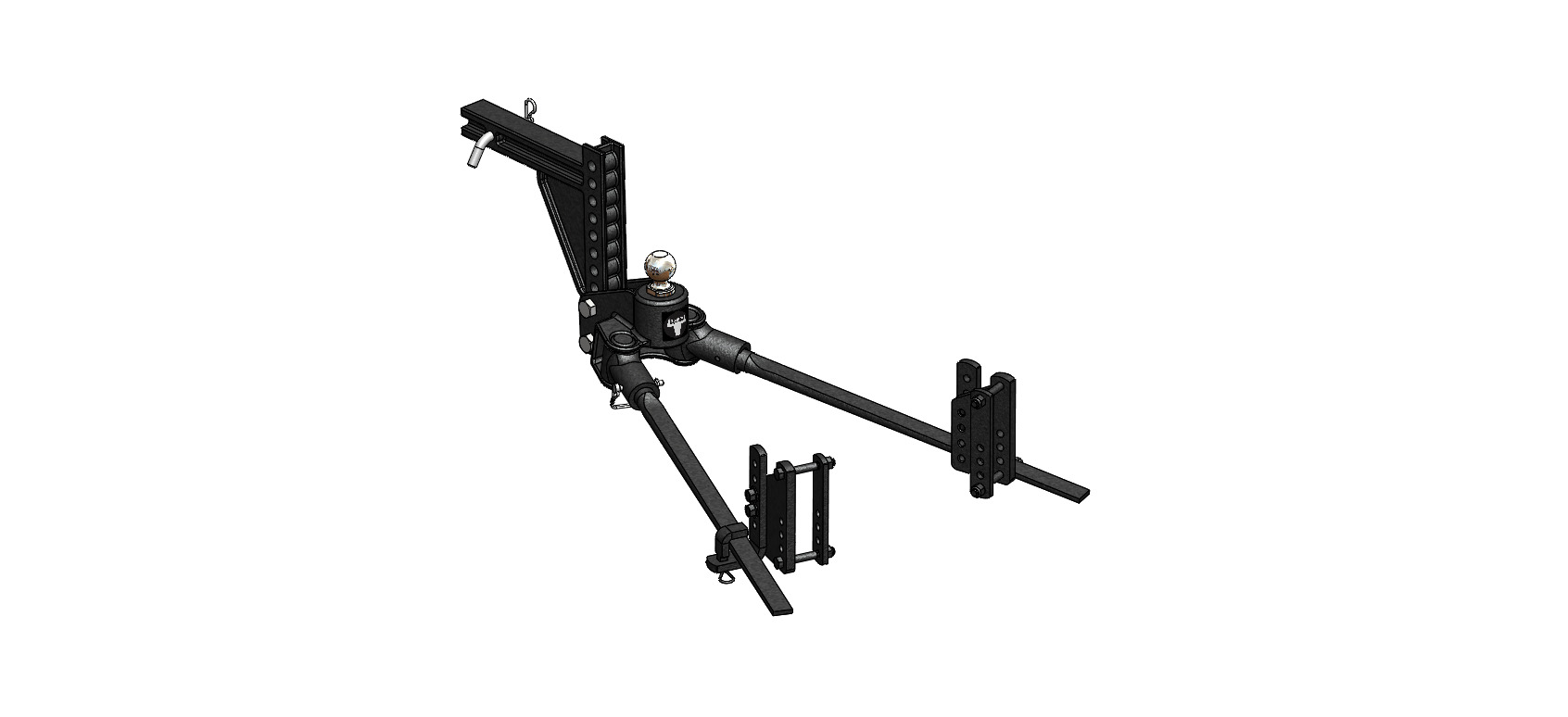 Blue Ox TrackPro Hitch Accessory Trailer Weight Distribution Kit BXW4038 thumbnail 1