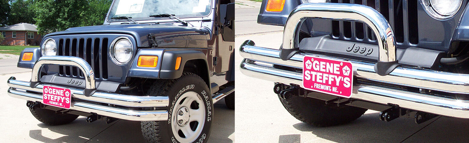 BlueOx Tow Bar Base Plate, Front Mount, RV Flat Towing for Select, JEEP WRANGLE TUBE ST thumbnail 0