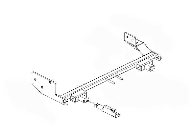 BlueOx Tow Bar Base Plate, Front Mount, RV Flat Towing for Select,JEEP WRANGLER(RS STEERG) thumbnail 0