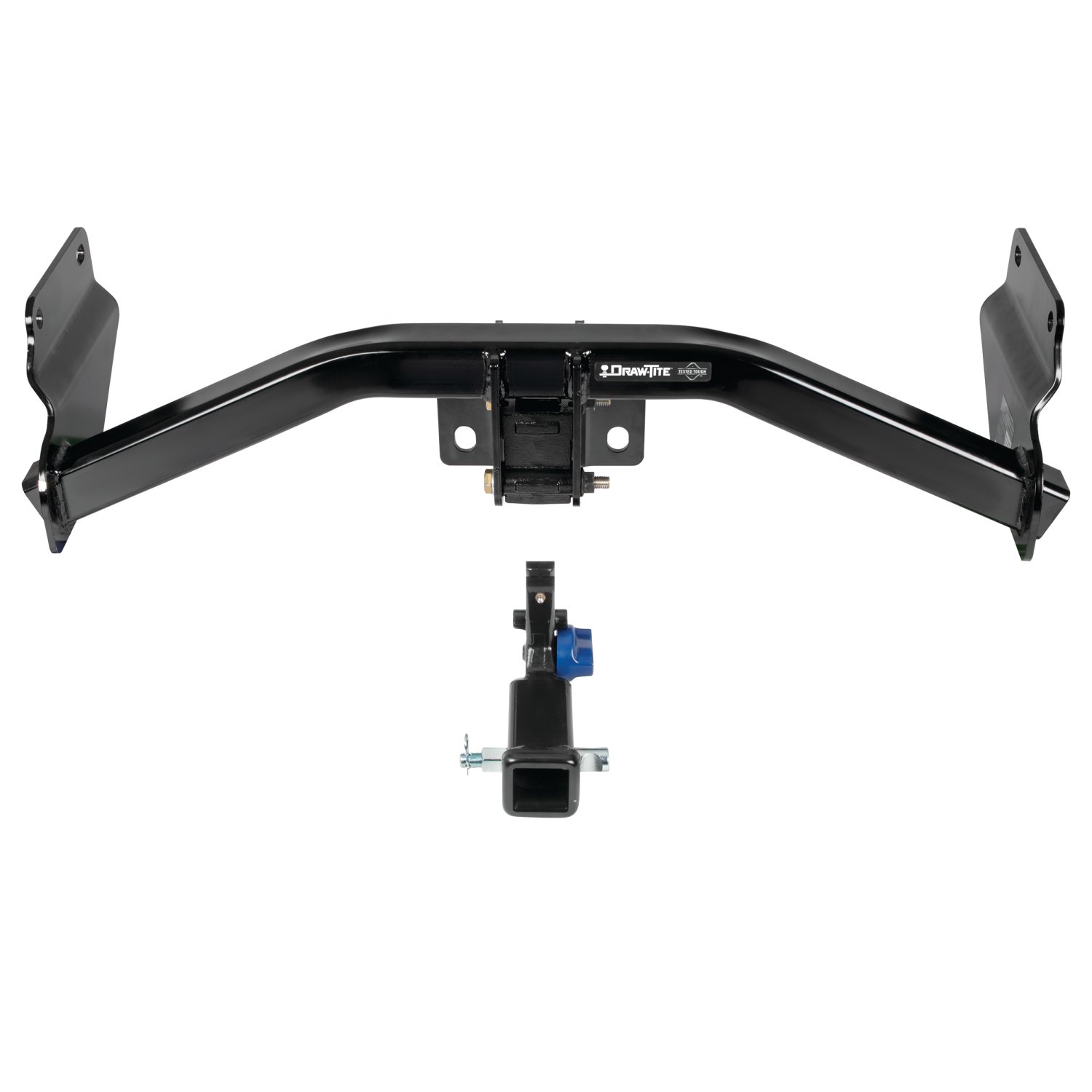 2014-2021 Jeep Grand Cherokee Draw-tite Hidden Hitch Completely Hidden Trailer Hitch 2 Inch Removable Receiver Bundle w/ Plug-n-Play T-One Wiring Harness thumbnail 8