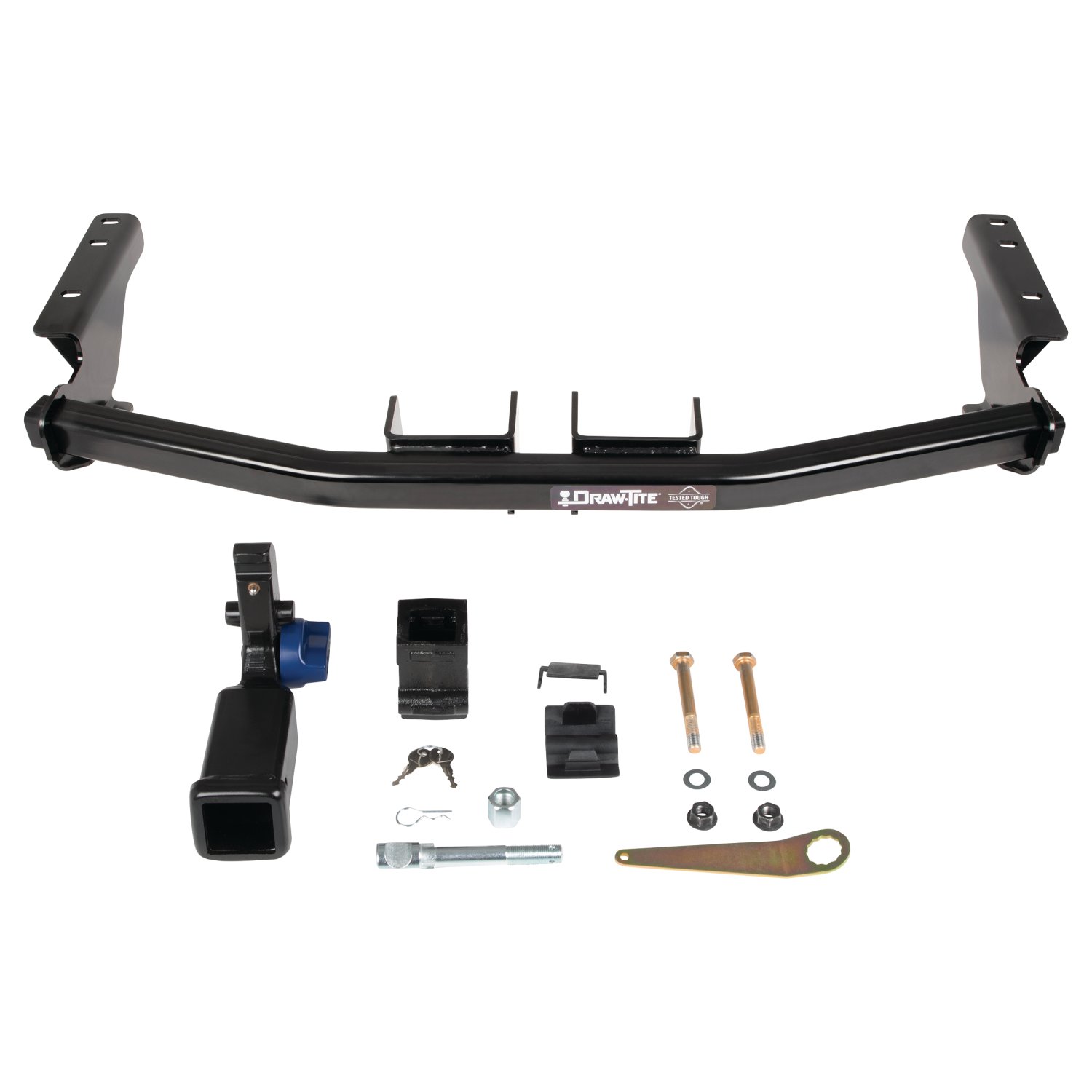 2014-2020 Infiniti QX60 Draw-tite Hidden Hitch Completely Hidden Trailer Hitch 2 Inch Removable Receiver Bundle w/ Plug-n-Play T-One Wiring Harness thumbnail 9