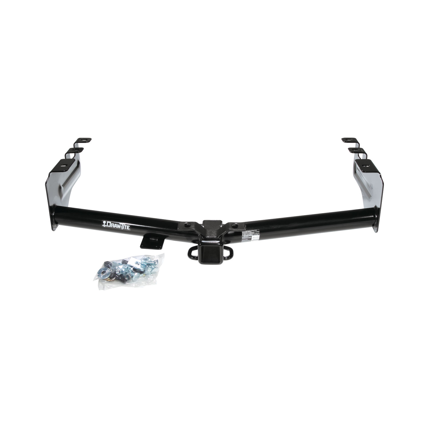 2007-2013 Chevrolet Silverado 1500 Draw-tite Class 4 Trailer Hitch, 2 Inch Square Receiver Bundle w/ Plug-n-Play T-One Wiring Harness 75521 thumbnail 7