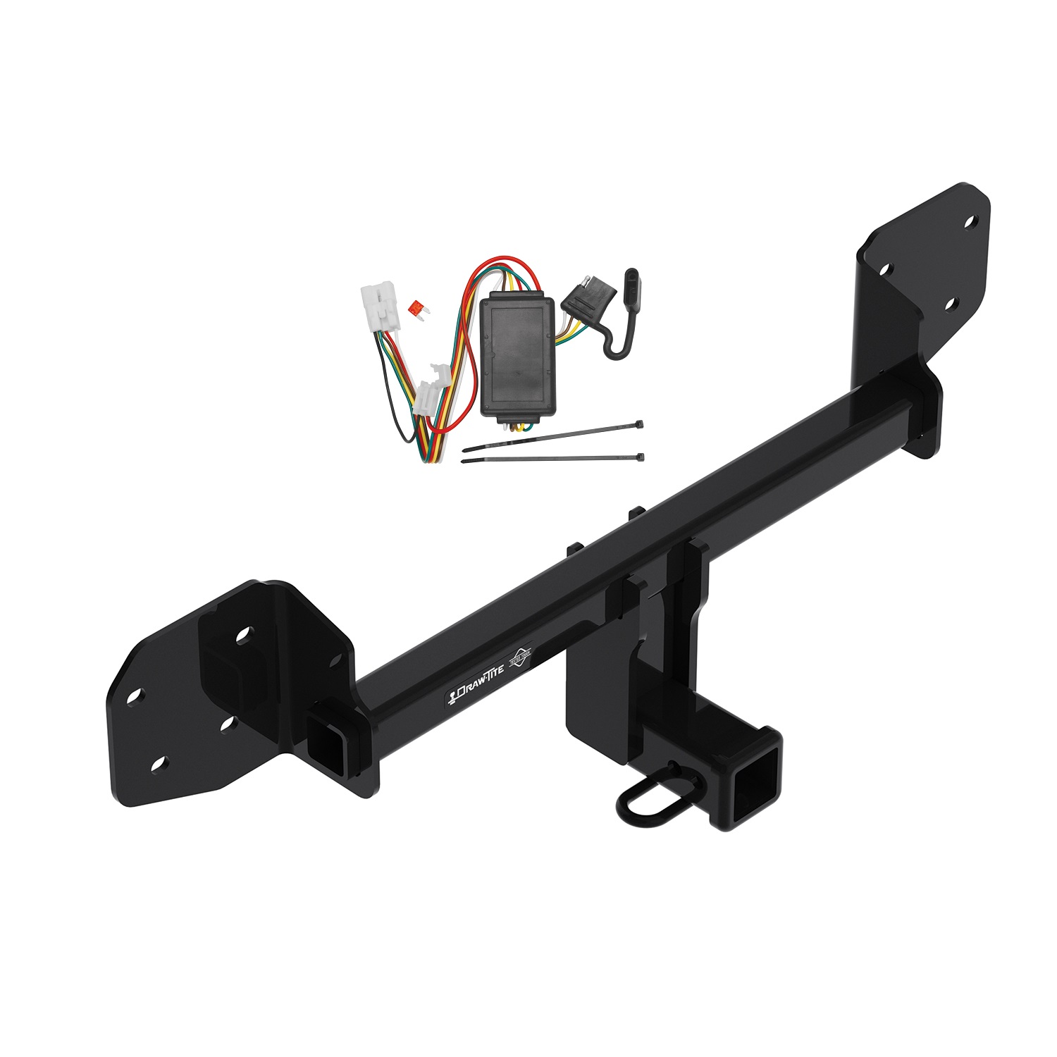 2010-2019 Subaru Outback Wagon, Except Sport Draw-tite Class 3 Trailer Hitch, 2 Inch Square Receiver Bundle w/ Plug-n-Play T-One Wiring Harness 76227 thumbnail 0