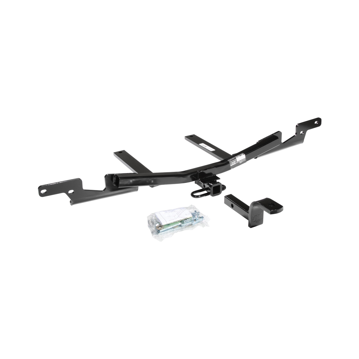 2007-2009 Toyota Camry Sedan, Except Hybrid Draw-tite Class 2 Trailer Hitch, 1-1/4 Inch Square Receiver Bundle w/ Plug-n-Play T-One Wiring Harness thumbnail 9